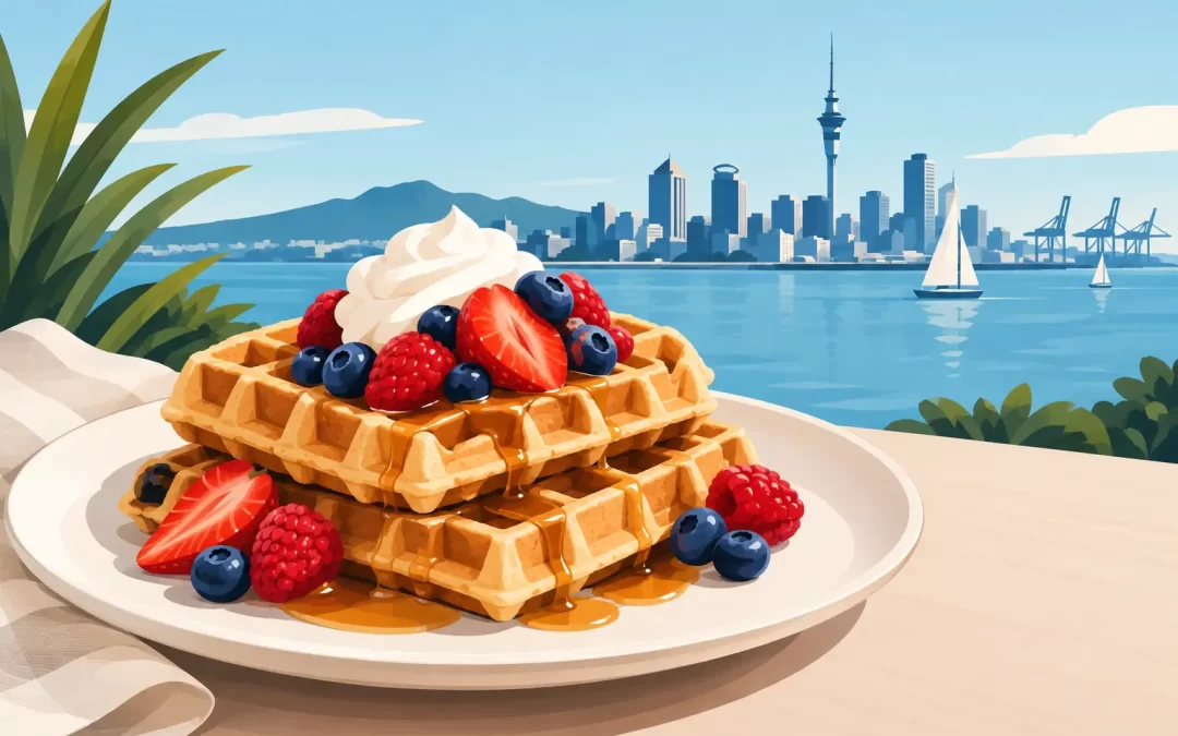 Belgian Waffles Auckland Craves, Made Fresh